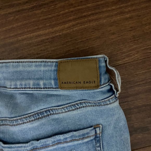 American Eagle Low-Rise Flare Size 8R - Picture 8 of 9